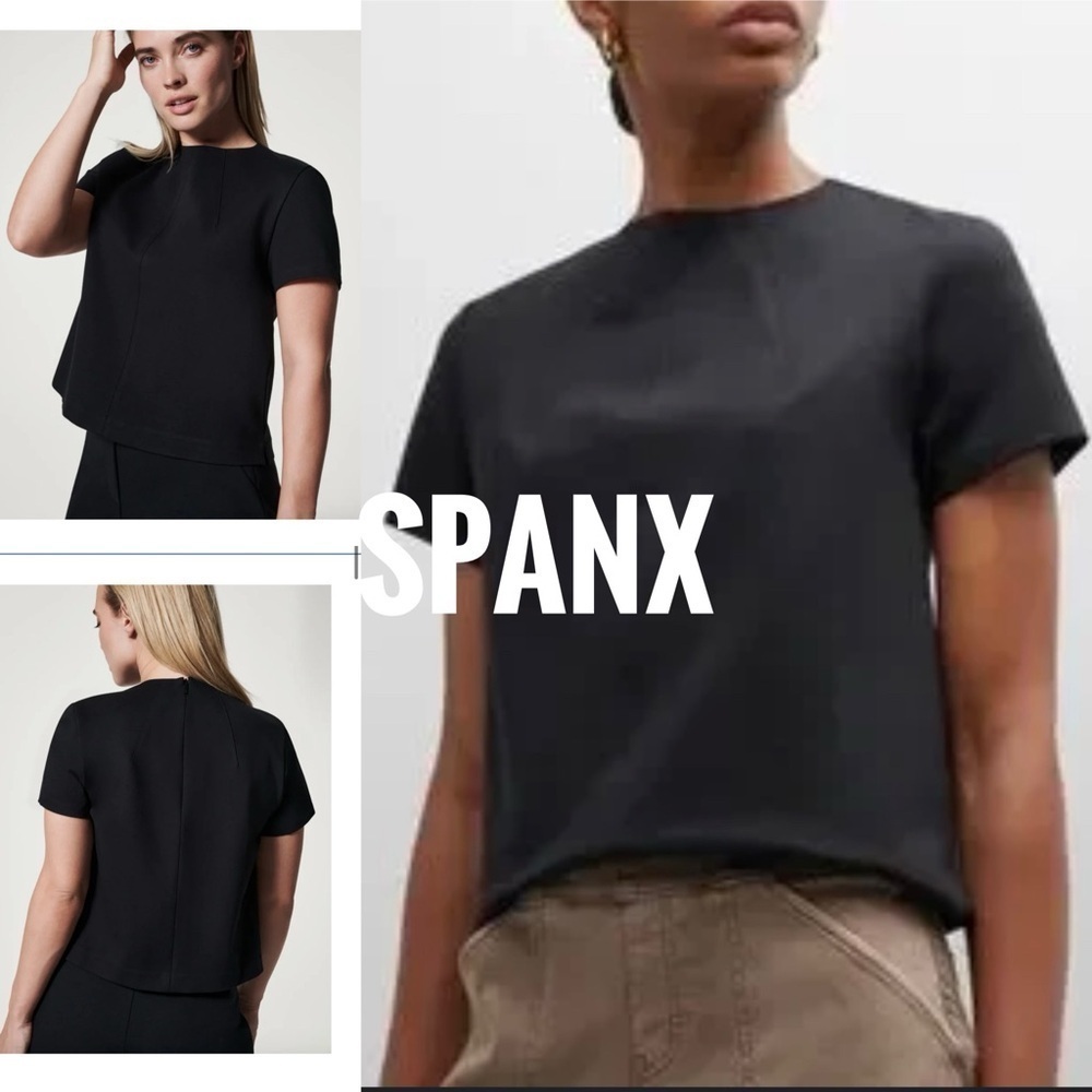 ❤️BNWT Spanx Black the perfect funnel Top size S